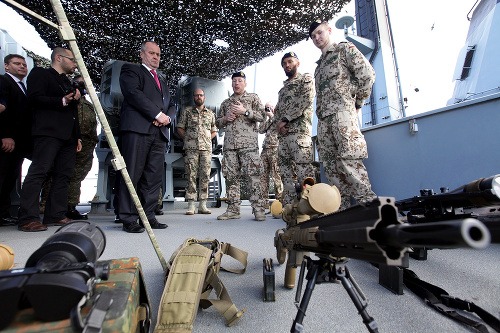 FOTO Gajdoš navštívil slovenských