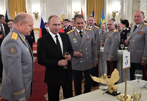 Putin je spokojný: Vojenské