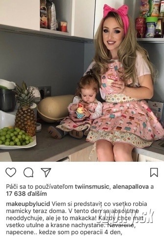 Lucia Sládečková na Instagrame prezradila, že absolvovala chirurgický zákrok. 