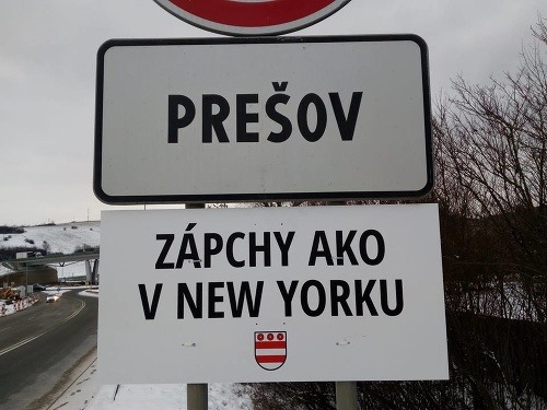 Takéto značky sa objavili asi na 4 miestach v Prešove