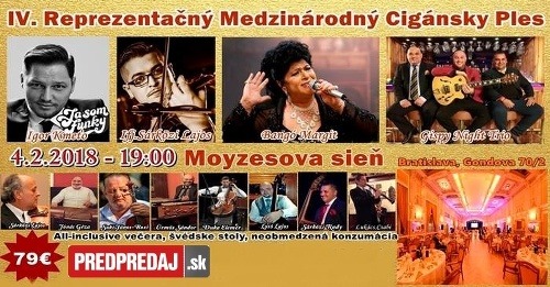 Na medzinárodnom cigánskom plese