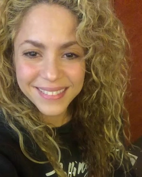 Hviezdna Shakira bez mejkapu: