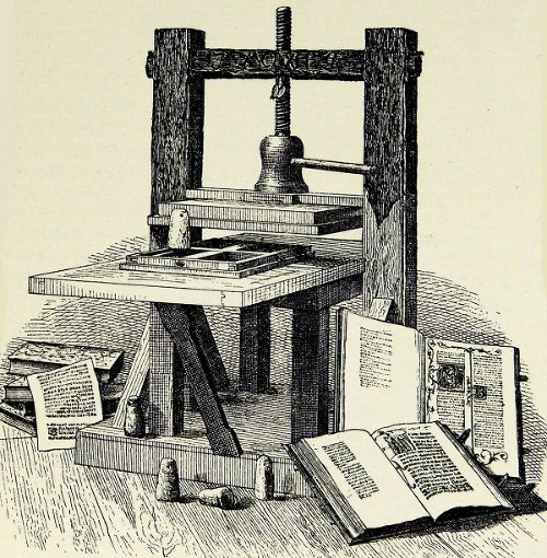 Gutenbergov tlačiarenský lis