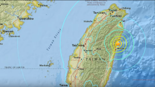 Obrovské zemetrasenie na Taiwane:
