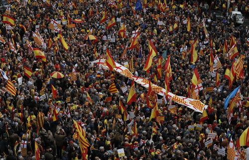 Pochod v Barcelone