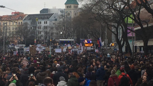 Pochod v Bratislave