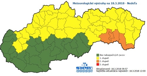 Slovensko zasiahlo prudké ochladenie: