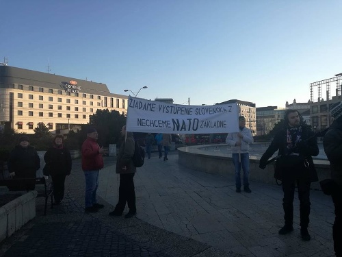 Protesty v Bratislave