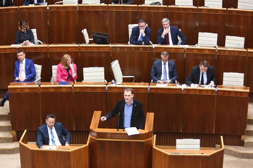 Igor Matovič v parlamente