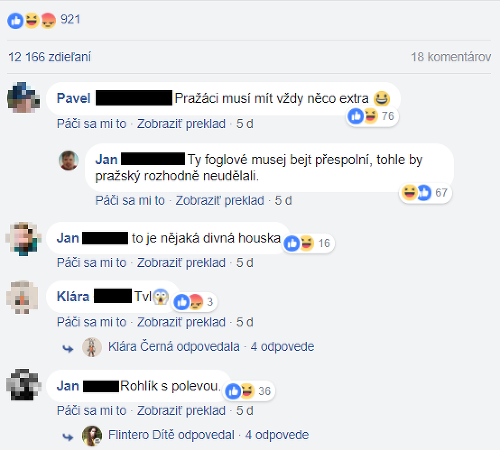 Facebooková diskusia k Petrinmu