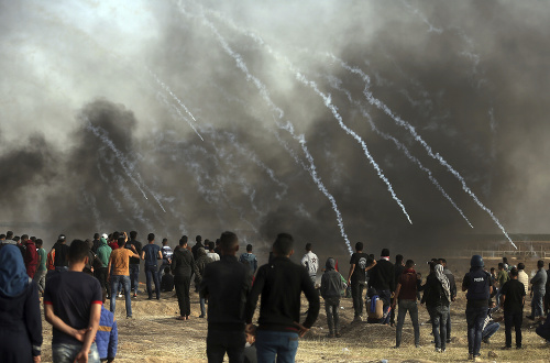 Protesty v Pásme Gazy
