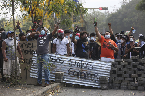 Protesty v Nikaragui 