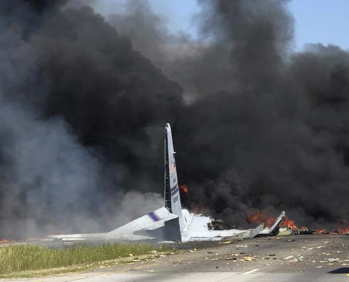 Desivé zábery leteckého nešťastia: