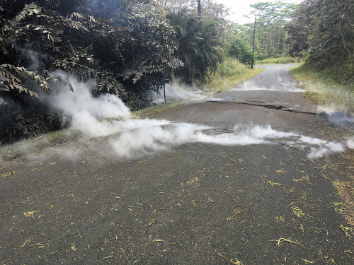 Sopka Kilauea po ničí