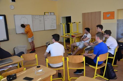 Prvé stretnutie žiakov v Žiari nad Hronom.