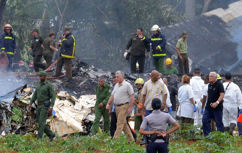 Kubánske lietadlo sa zrútilo