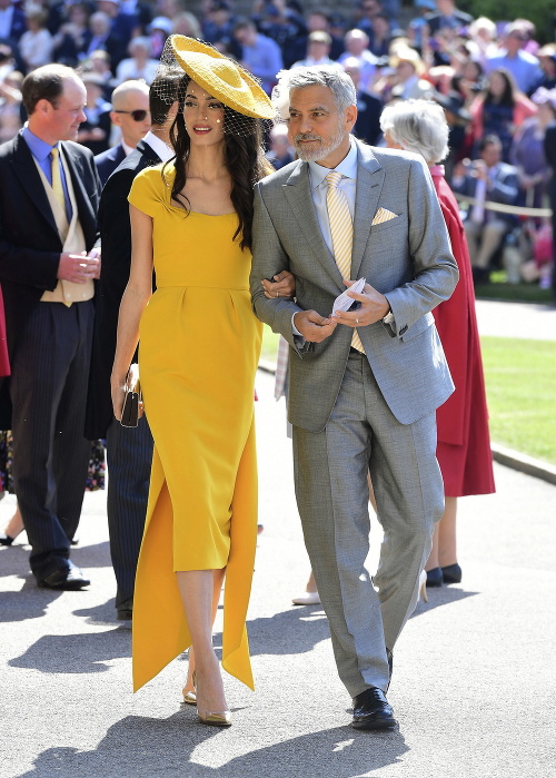 Geroge Clooney s manželkou Amal