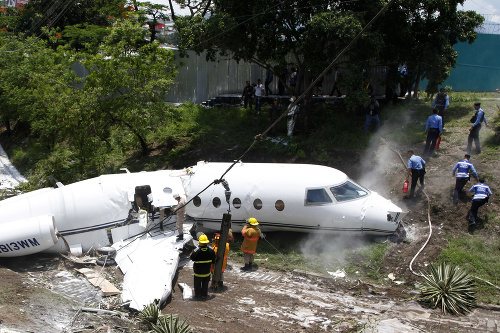 Nehoda lietadla v Hondurase