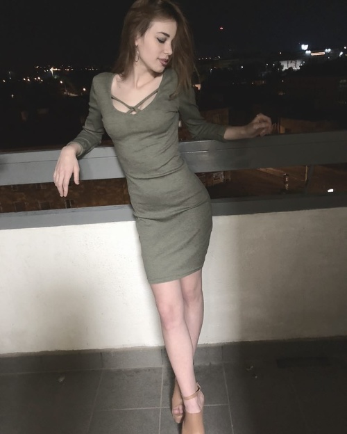 Irina sa na balkóne vysokoškolského internátu technickej univerzity v Prešove fotila v apríli. Obrázok zverejnila na sociálnej sieti. 