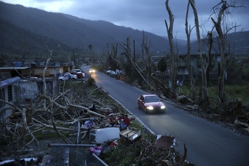 Ničivý hurikán v Portoriku: