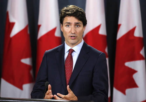 Kanadský predseda vlády Justin Trudeau