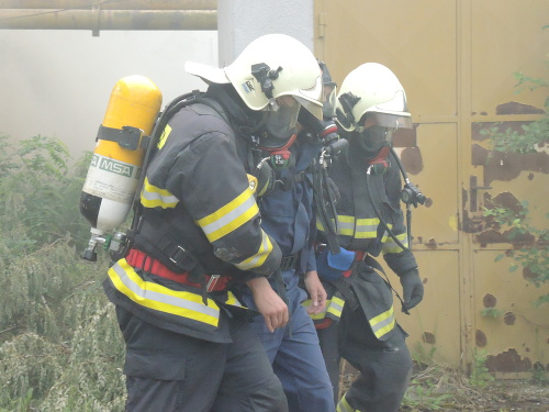FOTO Cvičenie hasičov z
