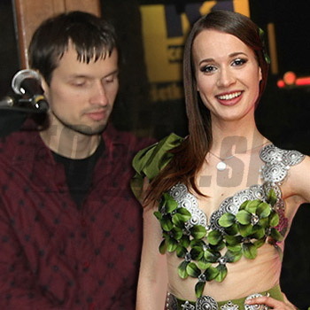 Kristina s priateľom Mariánom.