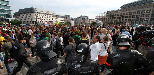 PROTEST: Za dekriminalizáciu marihuany PROTEST: Za dekriminalizáciu marihuany