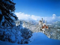 zámok Neuschwanstein, Bavorsko, Nemecko zámok Neuschwanstein, Bavorsko, Nemecko