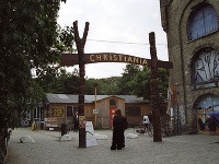 Christiania, Kodaň, Dánsko Christiania, Kodaň, Dánsko