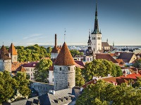 Estónsky Tallinn láka na Estónsky Tallinn láka na
