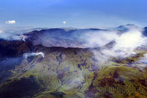 Tambora, Indonézia, Ohnivý kruh,