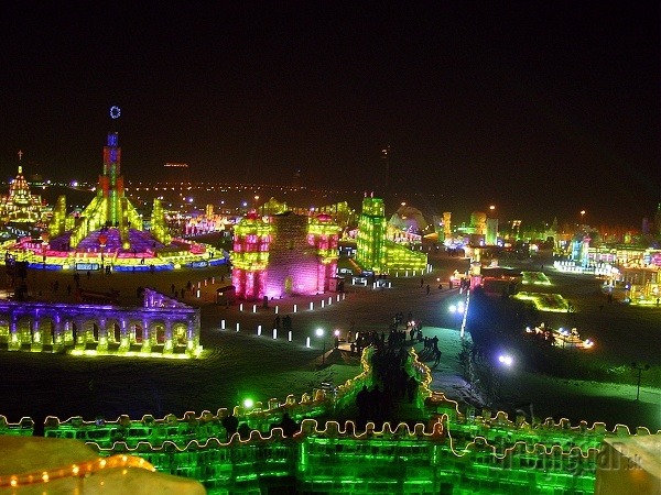 Festival ľadových sôch, Harbin,