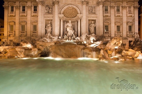 fontána di Trevi, Rím,