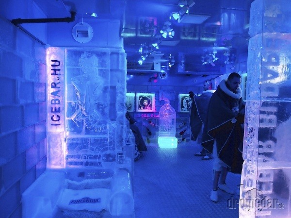 Ice bar, Budapešť, Maďarsko