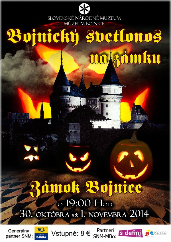 Bojnický svetlonos na zámku,