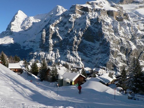 Mürren, Švajčiarsko