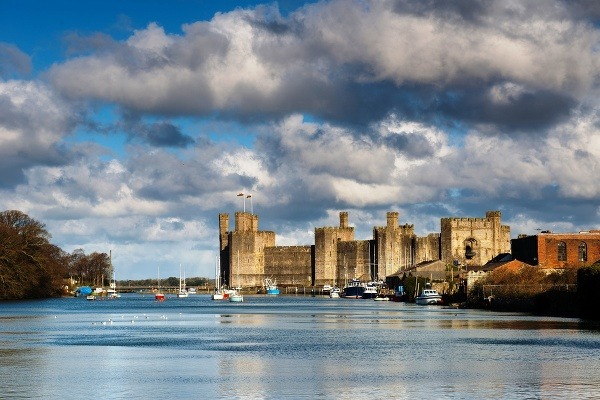Hrad Caernarfon, Wales