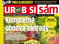 Augustové vydanie časopisu Urob Augustové vydanie časopisu Urob
