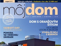 Časopis Môj dom august