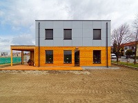 Prvé poschodie Ecocubu v Čunove