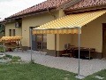 Konštrukčná Pergola. Používa sa,