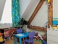 Viditeľná konštrukcia krovu –