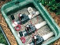 Šachta s elektromagnetickými ventilmi