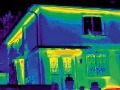 Termogram rozloženia teploty na