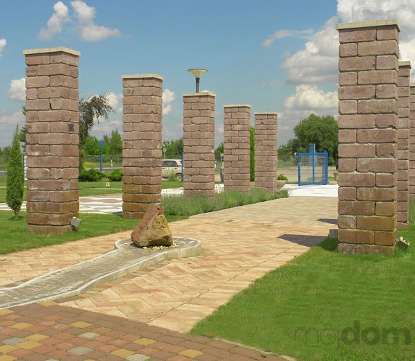 Betónová dlažba Patio, rozmery: