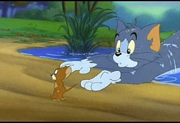 Tom a Jerry oslavujú