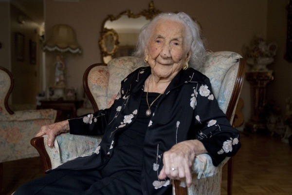 Soledad Mexia vyzerala na svoj vek 114 rokov výborne. (Foto: SITA)