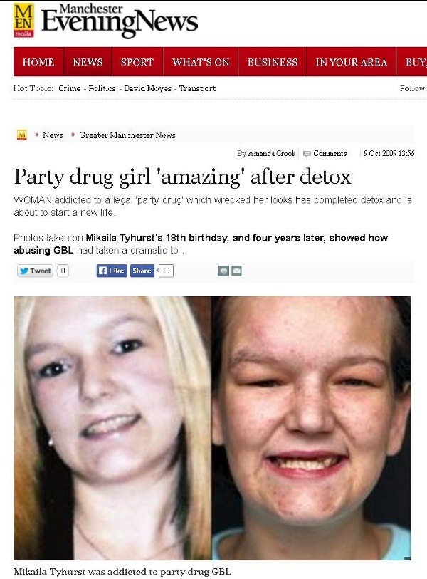 Drogy zmenili Mikailu na nepoznanie. (Foto: screenshot Menchester Evening News)