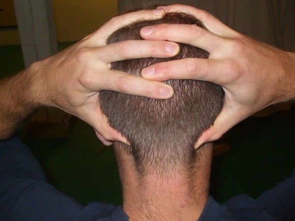 Akupresúrne body sa nachádzajú v zadnej časti hlavy. (Foto: Damazen.com)